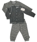 Preview: DIRKJE Jungen Baby Set 3-tlg. mit Jacke, Shirt und Schlupfhose MR. 2 COOL JUNIOR in blau