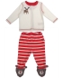 Preview: FRUGI Baby-Zweiteiler ELCH Toasty Toes Outfit