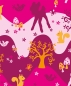 Preview: JNY Colourful Kids Baby Mädchen Jersey-Decke KLEINER HIRSCH in pink Bio-Baumwollle