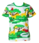 Preview: JNY Colourful Kids Baby Jungen Shirt Kurzarm SAFARI in grün