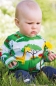 Preview: JNY Colourful Kids Baby Jungen Shirt Kurzarm SAFARI in grün