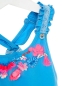 Preview: MIM-PI Mädchen Top mit Rüschenträgern CANDY FLOSS in blau