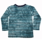 Preview: AJIDUO Jungen Batik-Shirt Langarm DRIFT AUTOS in türkis