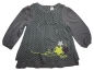 Preview: TUC TUC Baby Mädchen Kleid MAGIC SHOW mit Punkten in grau-weiss