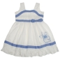 Preview: WSP Kids Kleid FLORES in weiss