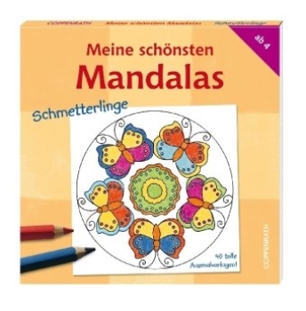 Coppenrath Verlag Meine schönsten Mandalas Schmetterlinge