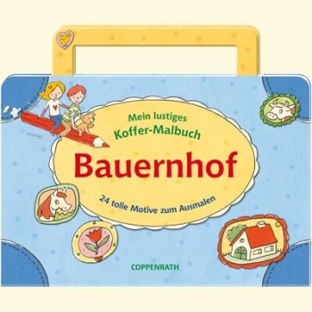 Coppenrath Verlag Mein lustiges Koffer-Malbuch Bauernhof