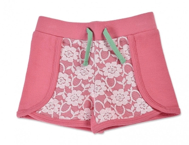 BLUE SEVEN Mädchen Sweat-Shorts CHEEKY in pink