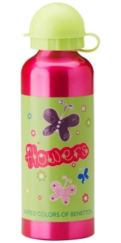 BENETTON Trinkflasche BUTTERFLIES