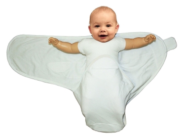 PICCALILLY Baby Frottee-Kokon Puckdecke MARIENKÄFER ohne Klett für Neugeborene bis zu 6 Monate