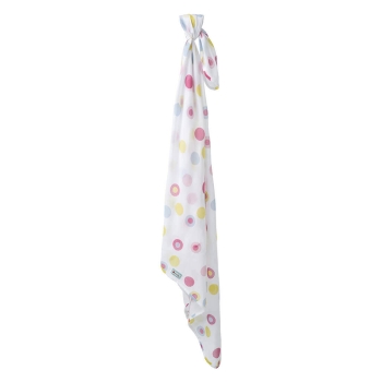 PICCALILLY Pucktuch Swaddle BUBBLES 120x120 cm