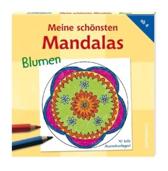 Coppenrath Verlag Meine schönsten Mandalas Blumen
