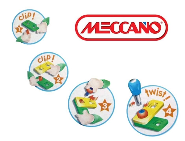 MECCANO Kids Play BIENE speziell für Kinder ab 2 Jahre