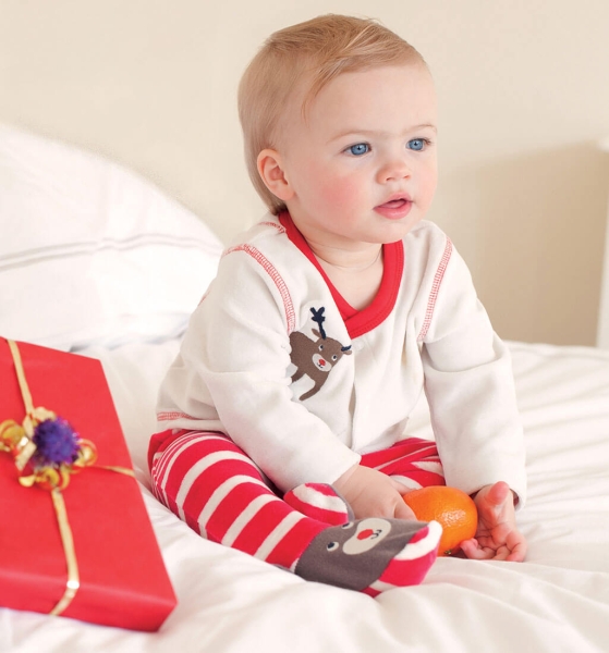 FRUGI Baby-Zweiteiler ELCH Toasty Toes Outfit