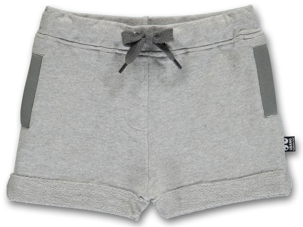 UBANG Kinder Shorts in grau-melange