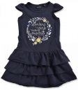 BLUE SEVEN - Jersey-Kleid mit Rüschen in marine