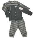 DIRKJE - Set 3-tlg. mit Jacke, Shirt und Schlupfhose MR. 2 COOL JUNIOR in blau