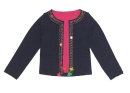 MIM-PI - Jacke in Wabenstruktur-Look in blau
